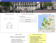 Tablet Screenshot of mijnwoning.nl